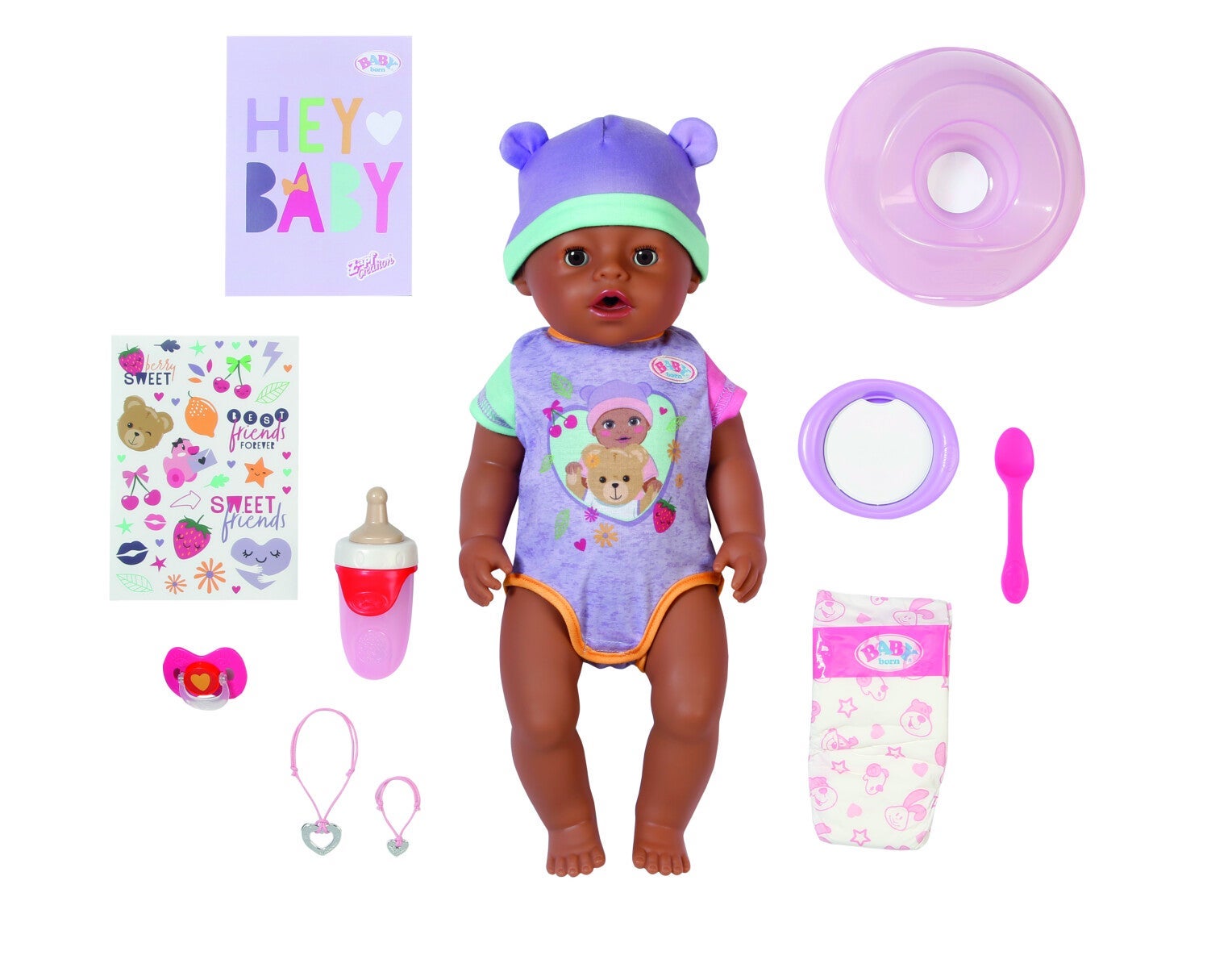 Dukke Baby Born Eva 43Cm