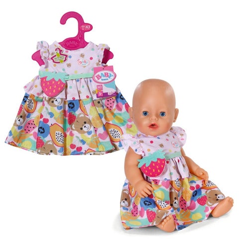 Dukkeklær Baby Born Dress Fruit 43Cm
