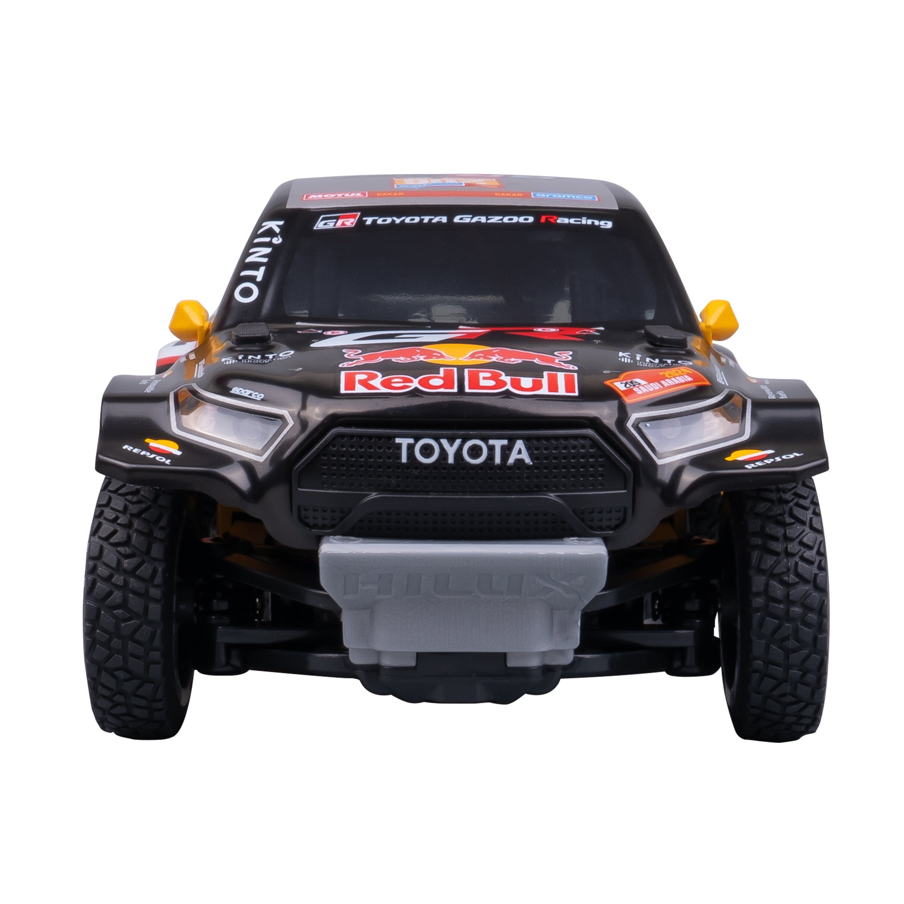 Nikko Toyota Gazoo Racing Dakar 2024 Moraes 1:18 RC m/lys