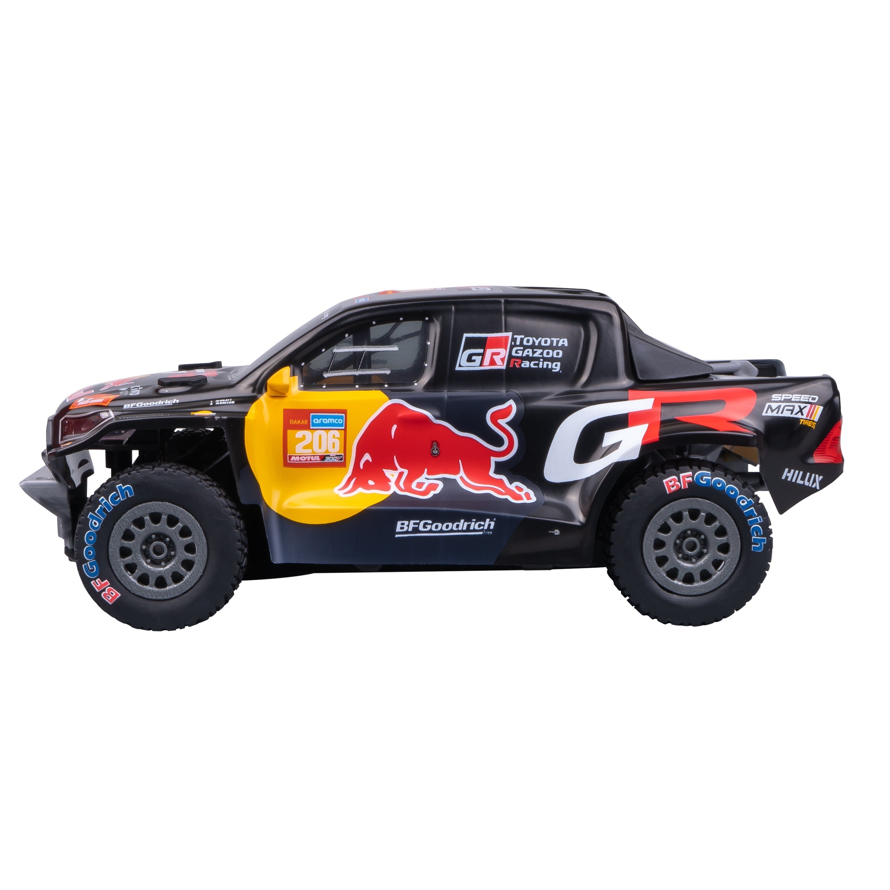 Nikko Toyota Gazoo Racing Dakar 2024 Moraes 1:18 RC m/lys