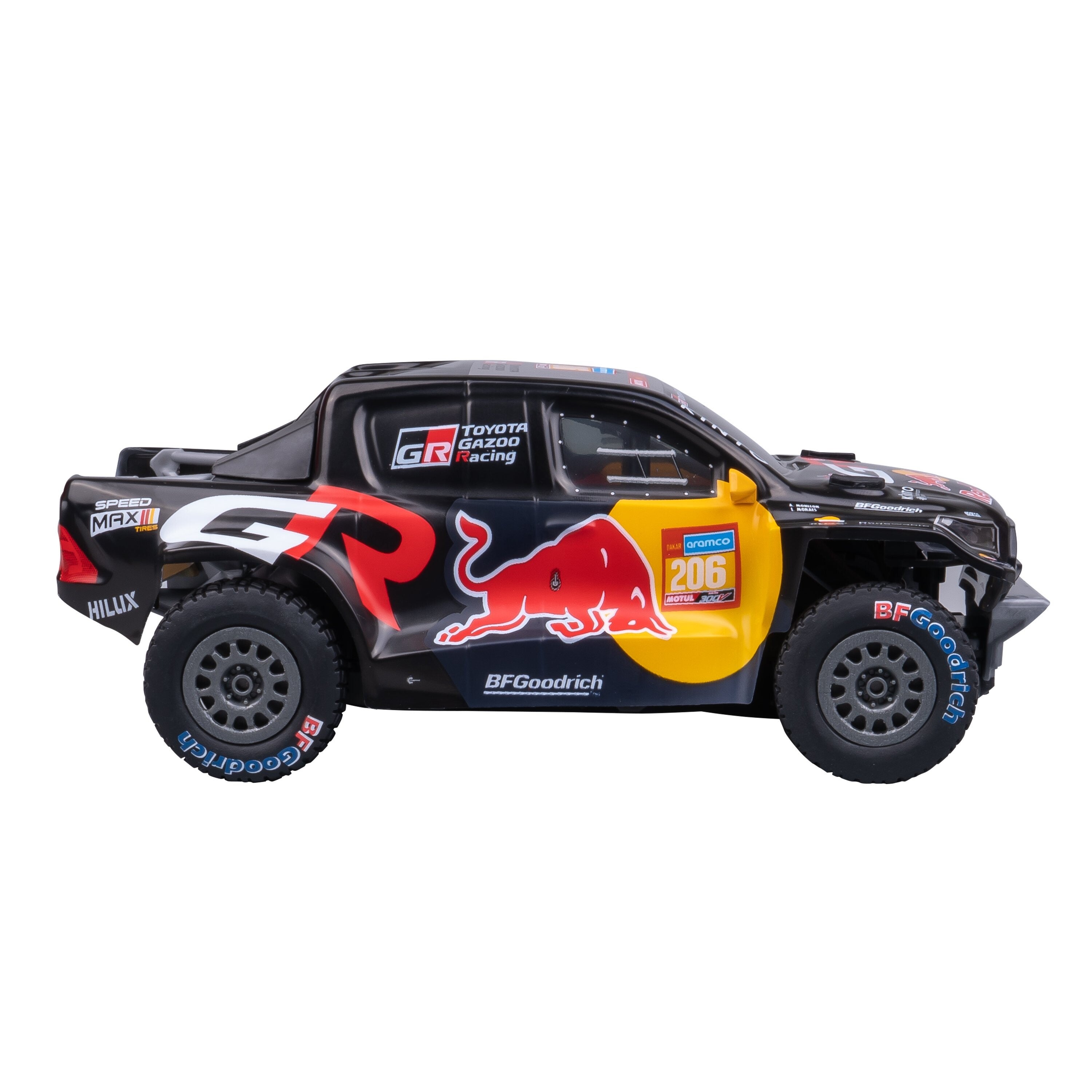 Nikko Toyota Gazoo Racing Dakar 2024 Moraes 1:18 RC m/lys
