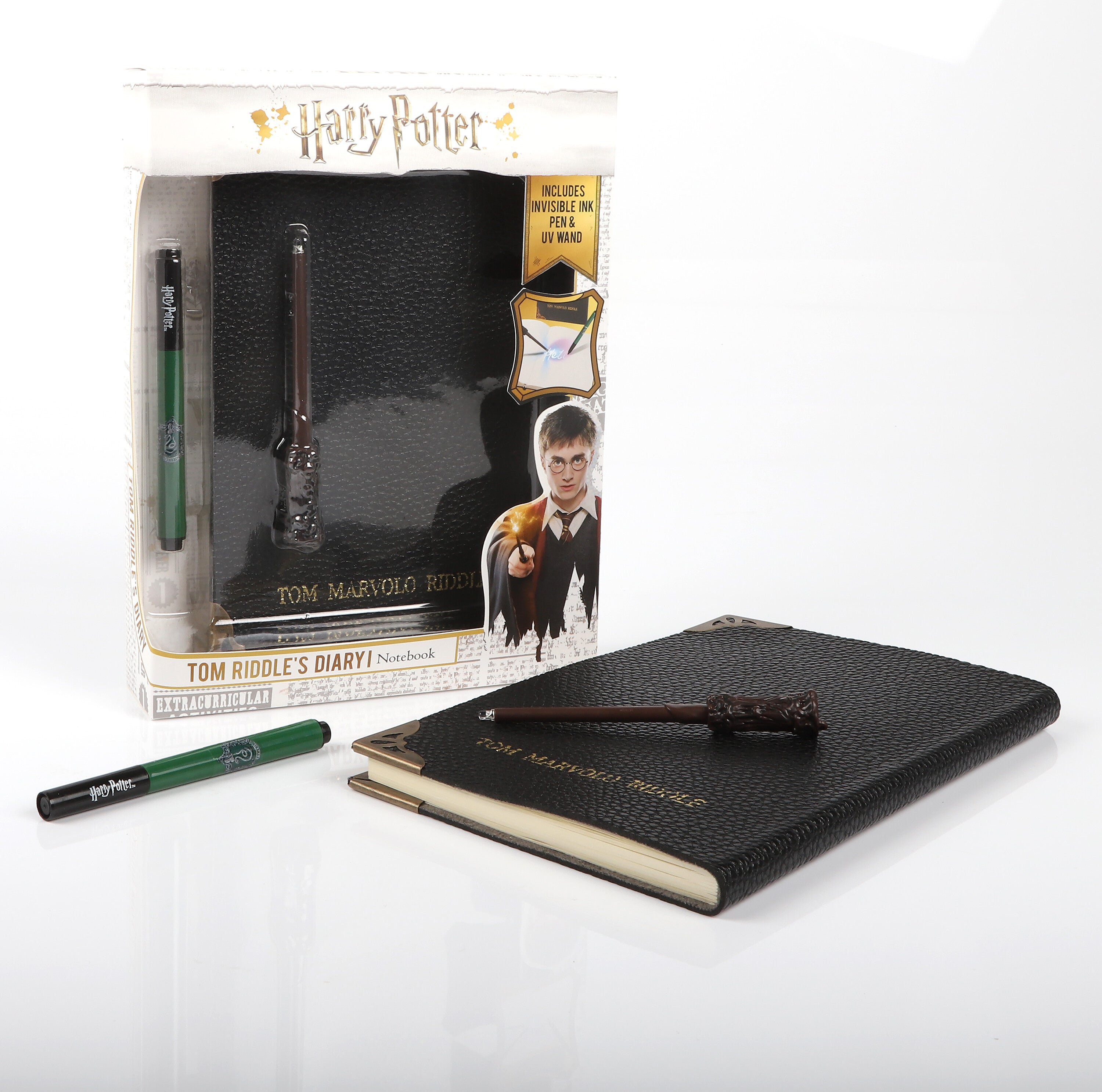 Tom Riddle's Diary Notebook, Pen & Torch