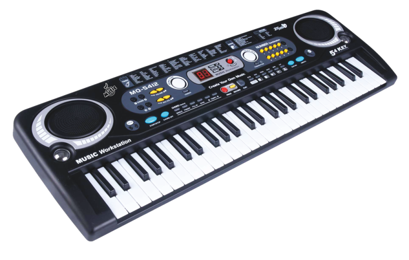 Musikk keyboard 54 tagenter