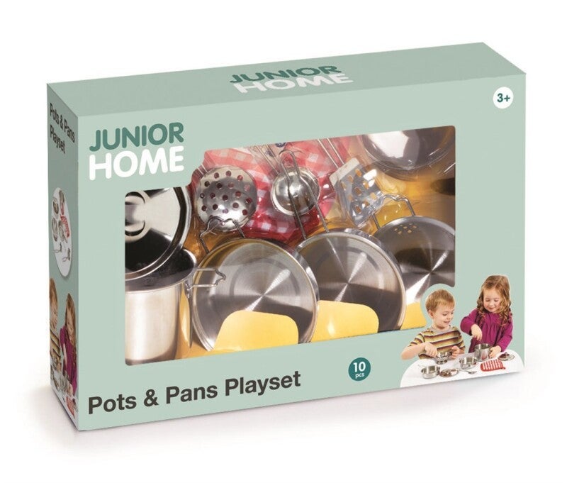 Kjele og panne lekesett