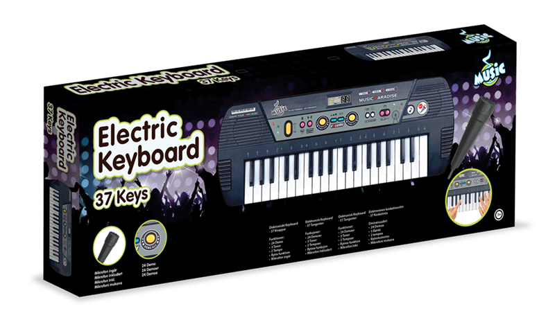 Musikk keyboard 37 tangenter