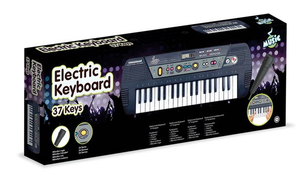 Musikk keyboard 37 tangenter