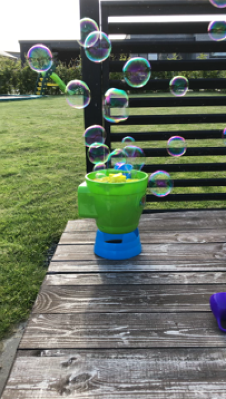 Såpebobble popkornmaskin