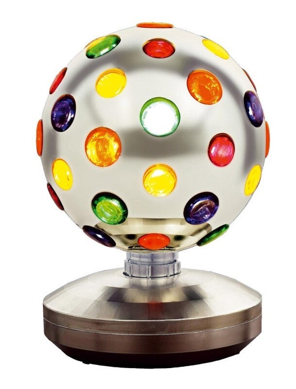 Disco kule sølv music 20cm