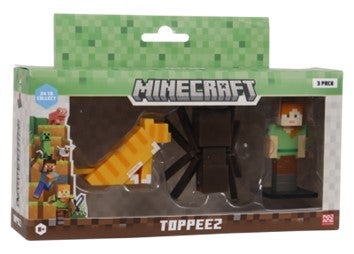 Minecraft 3D Toppeez 3 Pack