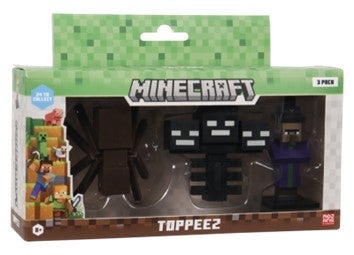 Minecraft 3D Toppeez 3 Pack