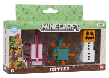 Minecraft 3D Toppeez 3 Pack