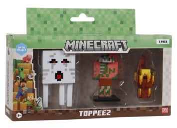 Minecraft 3D Toppeez 3 Pack