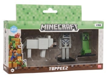 Minecraft 3D Toppeez 3 Pack