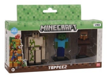 Minecraft 3D Toppeez 3 Pack