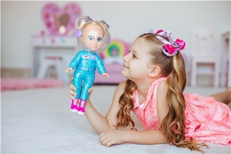 Dukke Love Diana Doll Astronaut Hairdresser