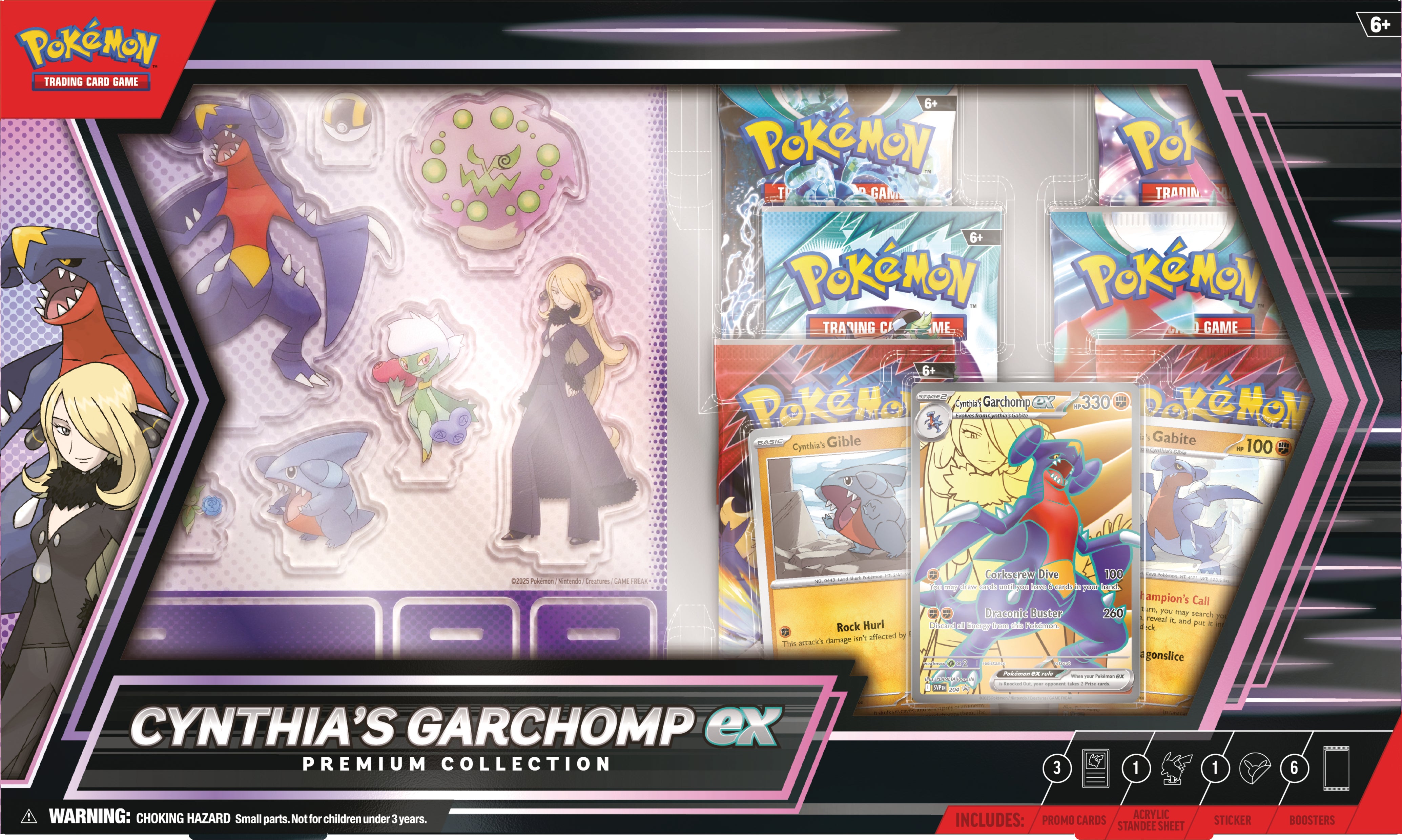 Pokemon Box Ex Prem Coll Cynthias Garchomp