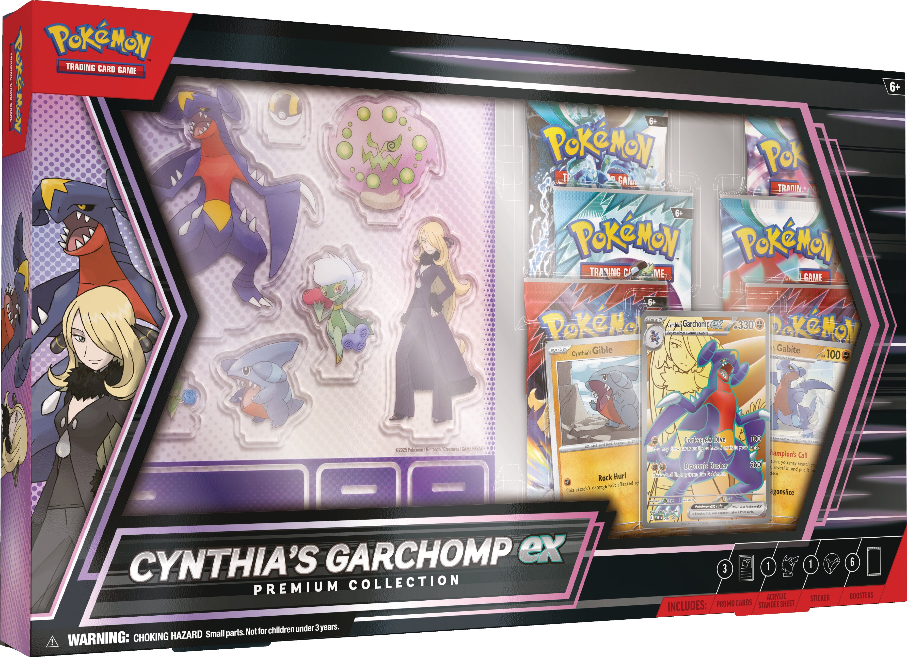 Pokemon Box Ex Prem Coll Cynthias Garchomp