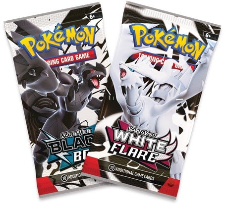 Pokemon SV10.5 Black Bolt White Flare Mini tin