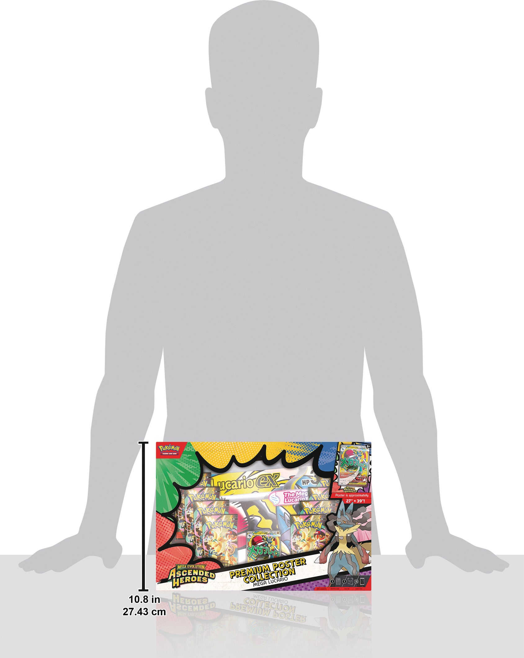 Pokemon Mega Evolution 2.5 Ascended Heroes Premium poster collection