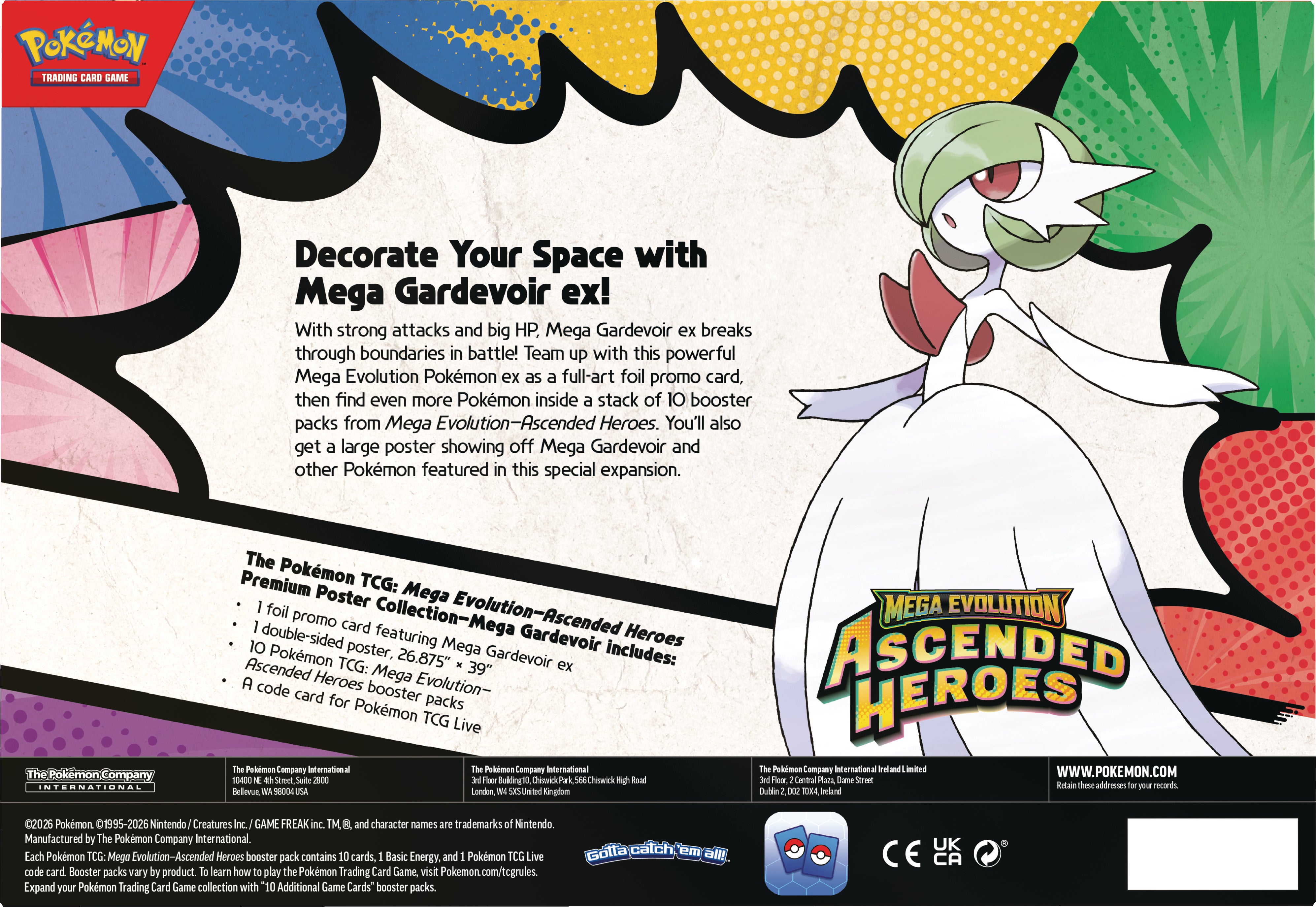 Pokemon Mega Evolution 2.5 Ascended Heroes Premium poster collection
