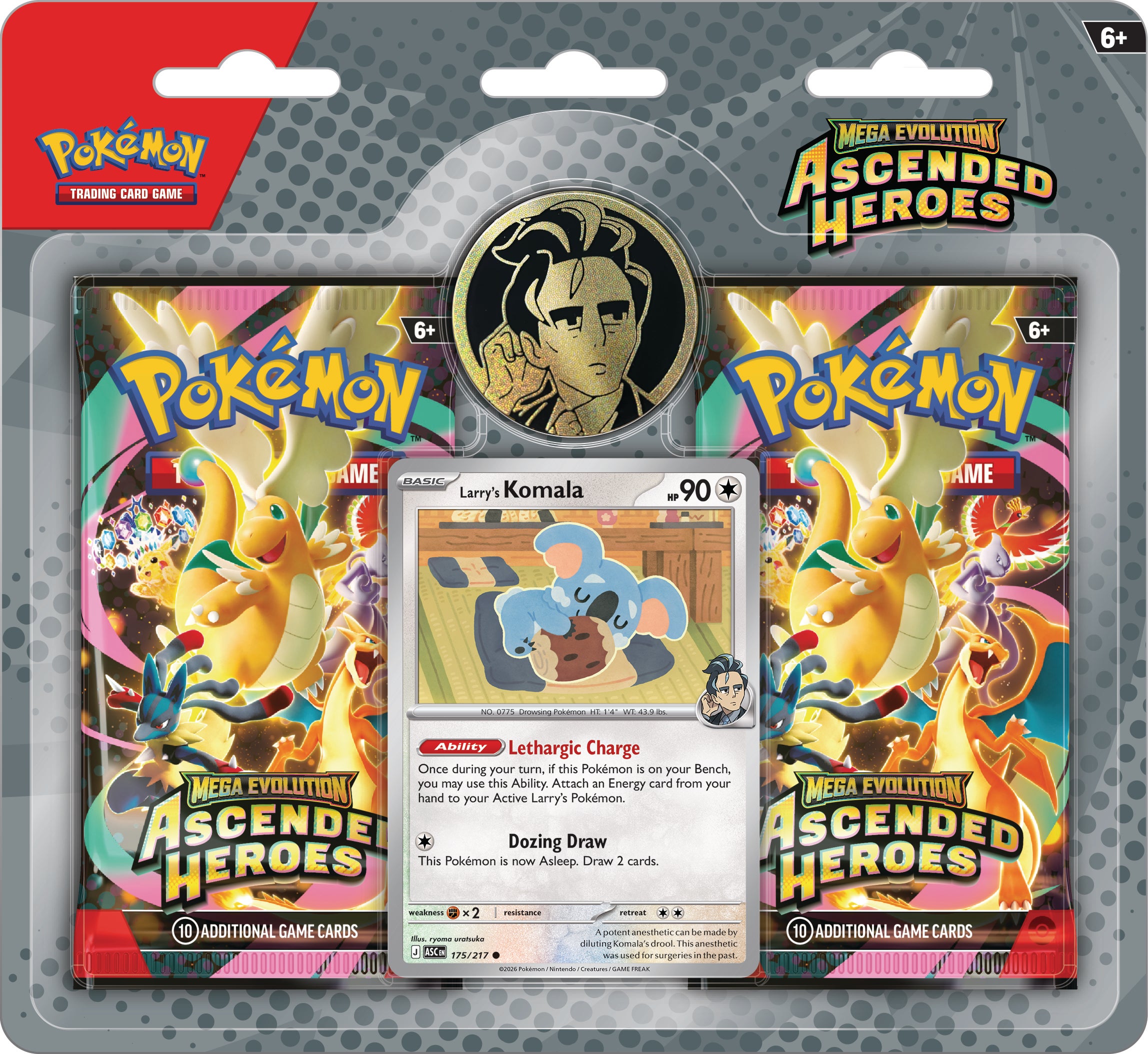 Pokemon Mega Evolution 2.5 Ascended Heroes 2pk