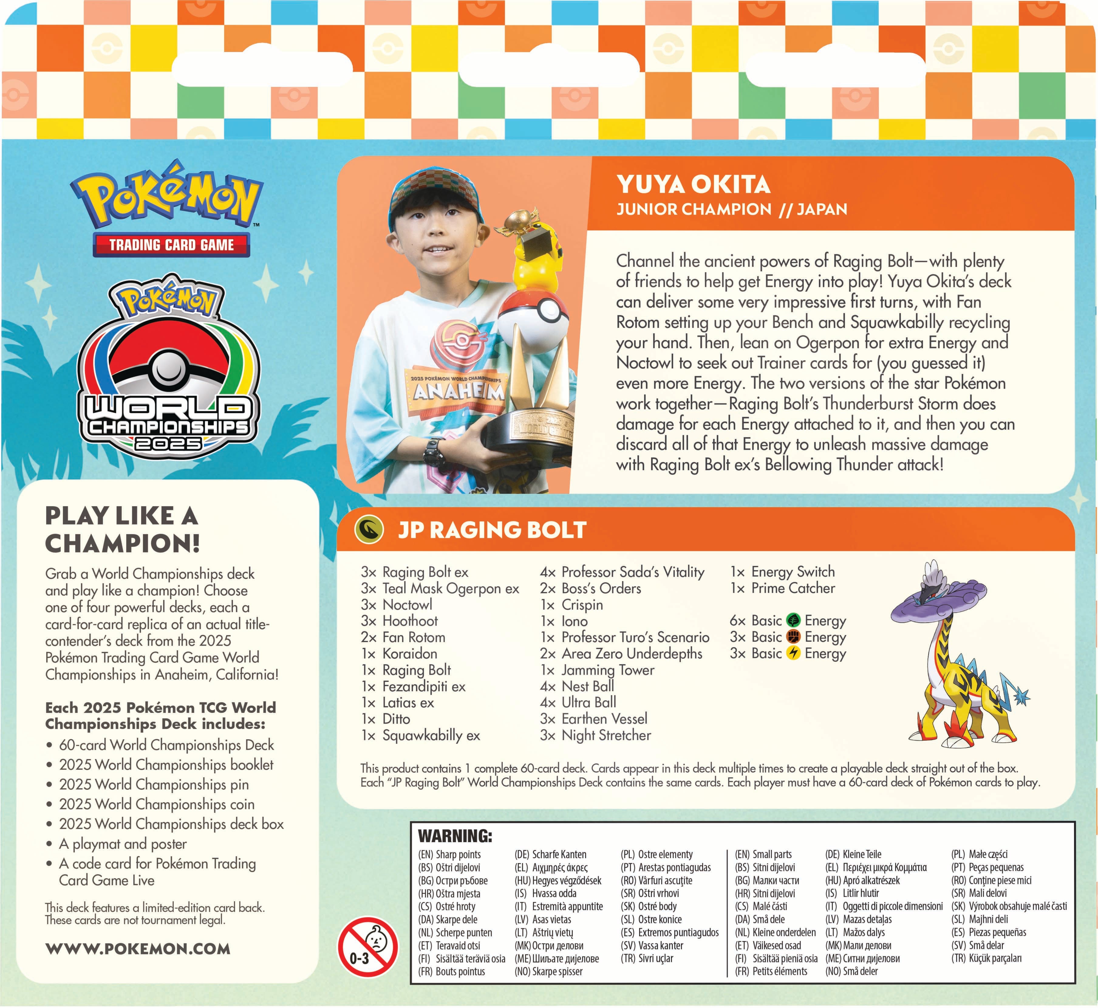 Pokemon World Championship Deck 4