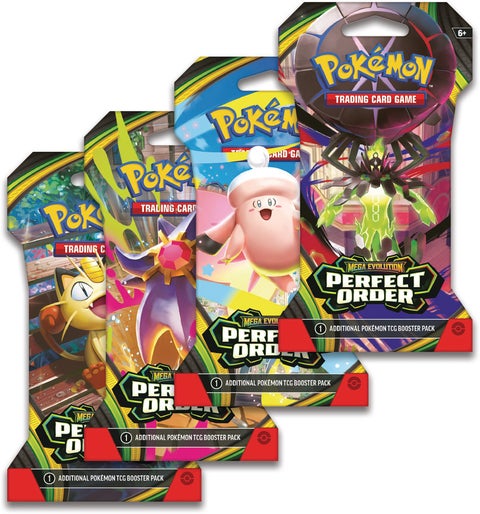 Pokemon Mega Evolution 3 Perfect Order Blister