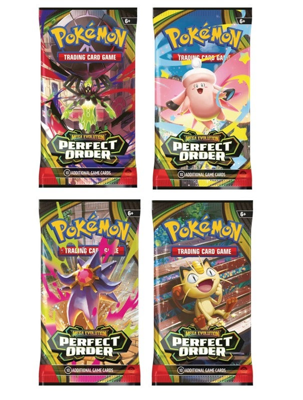 Pokemon Mega Evolution 3 Perfect Order Booster