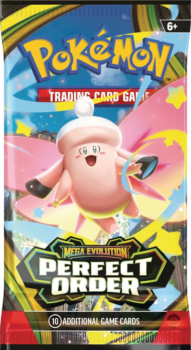 Pokemon Mega Evolution 3 Perfect Order Booster