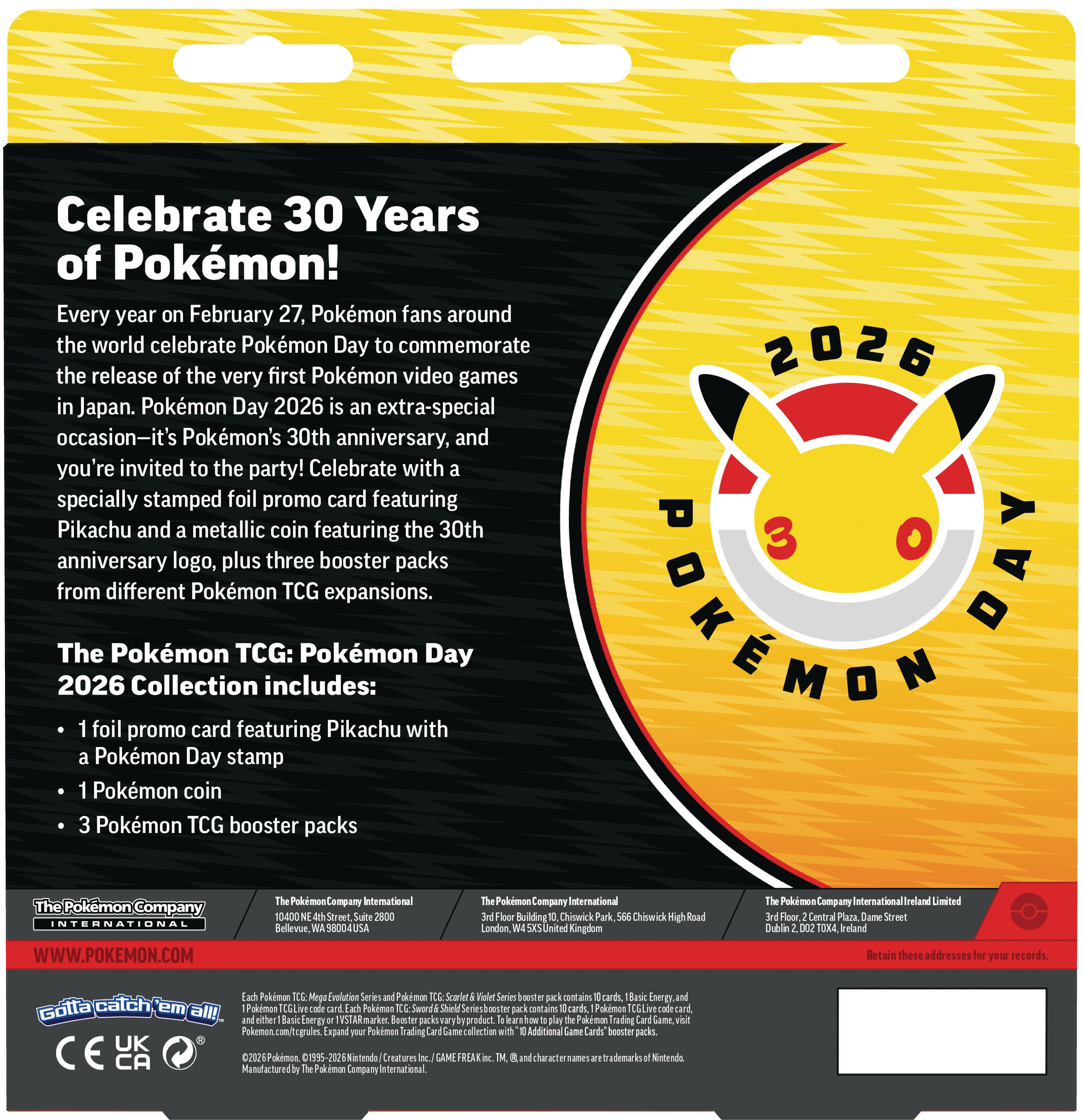 Pokemon Day 2026 Collection