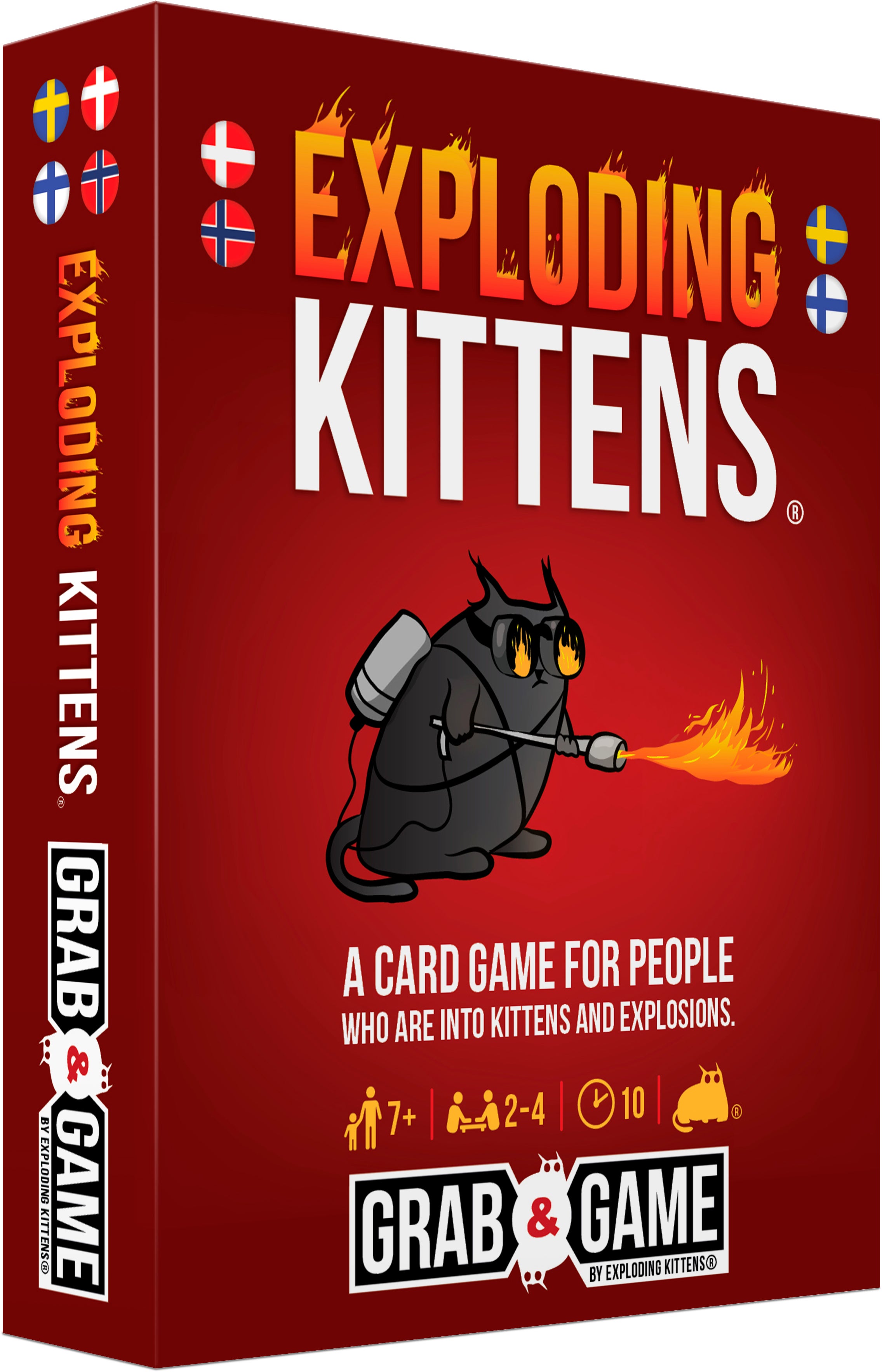 Spill Exploding Kittens Grab Game