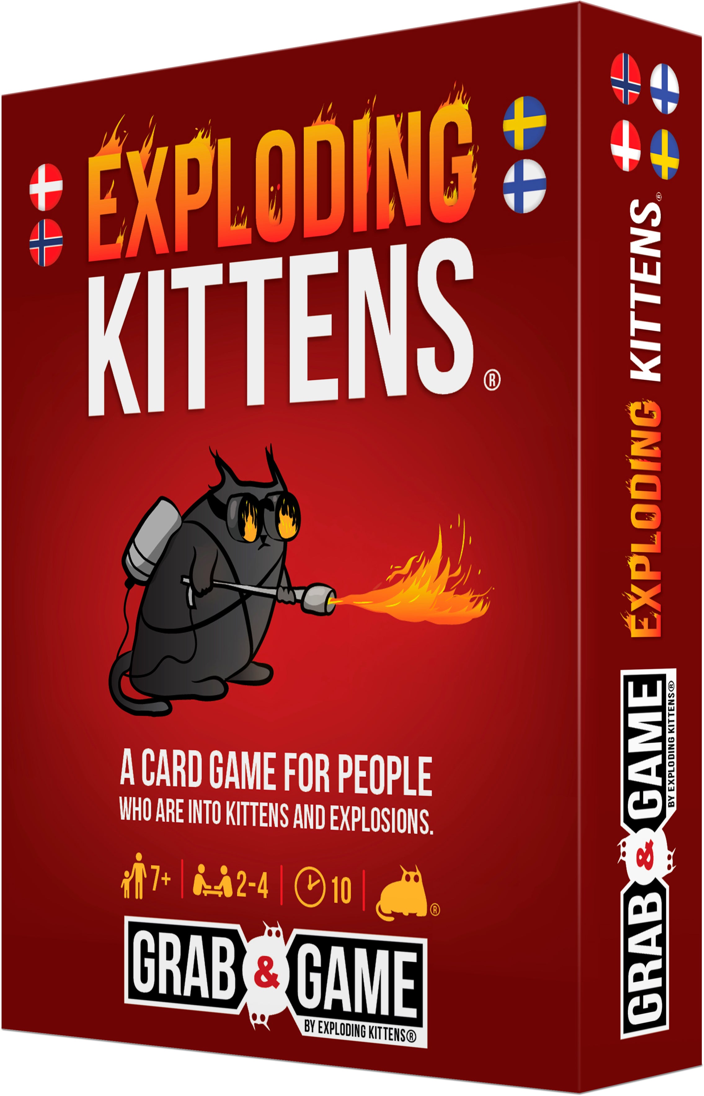 Spill Exploding Kittens Grab Game