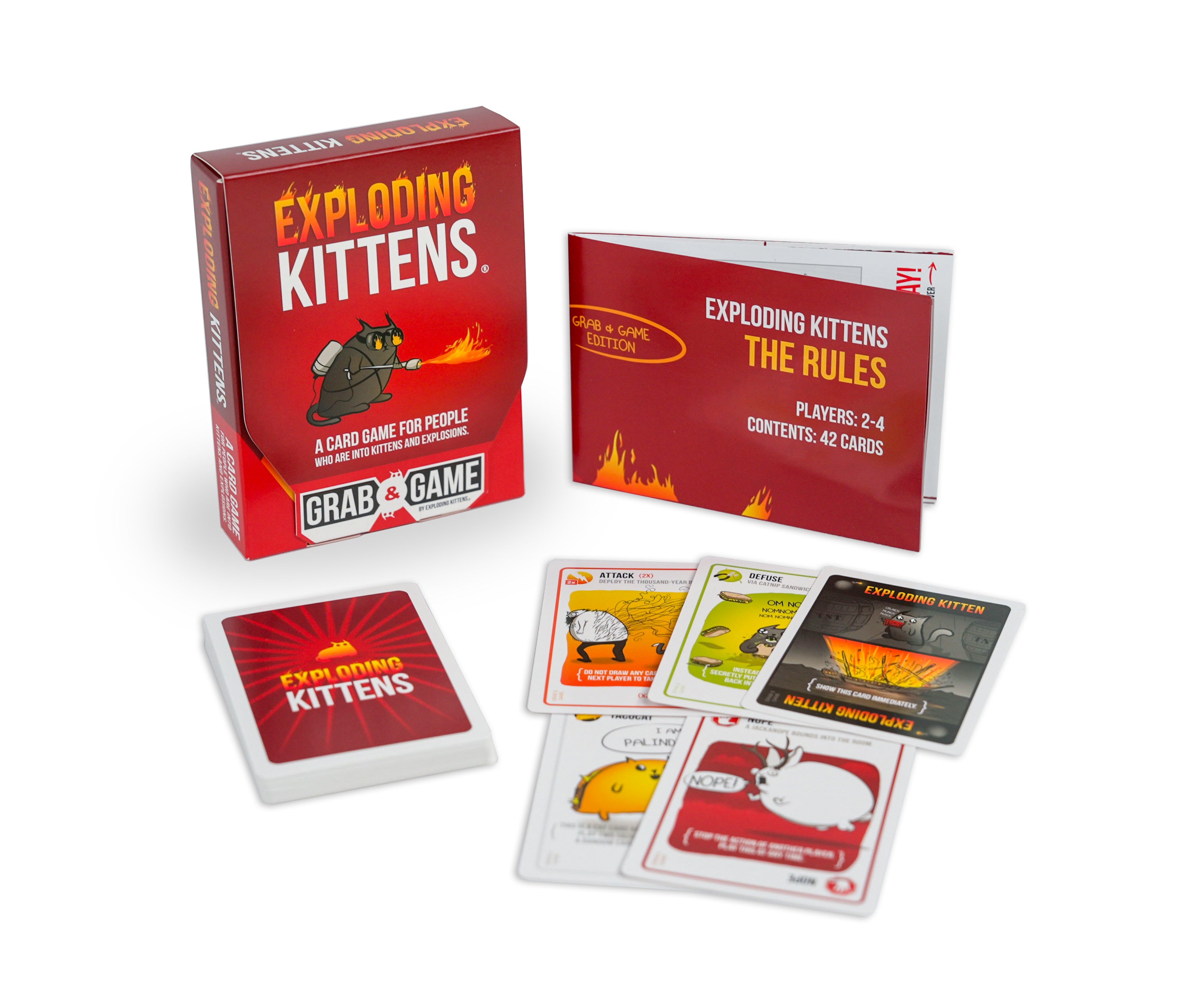 Spill Exploding Kittens Grab Game