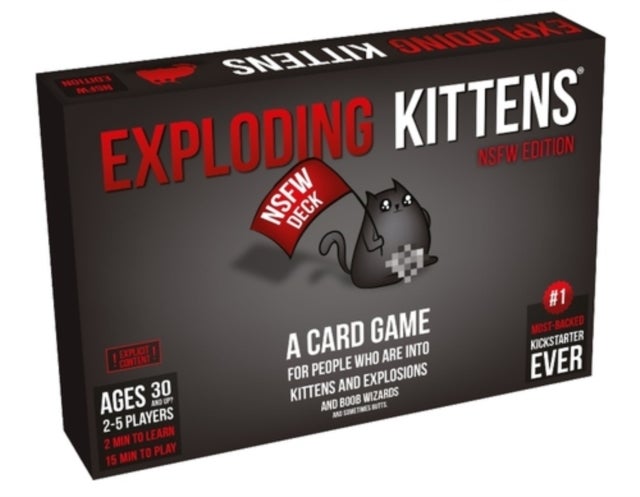 Spill Exploding Kittens Nsfw Ed
