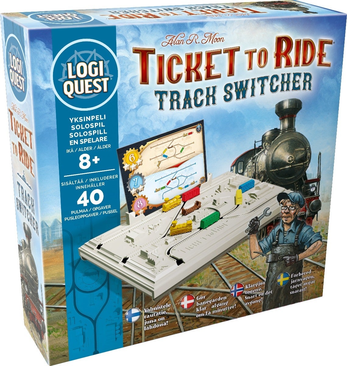 Spill Ticket To Ride Logiquest Track Switcher