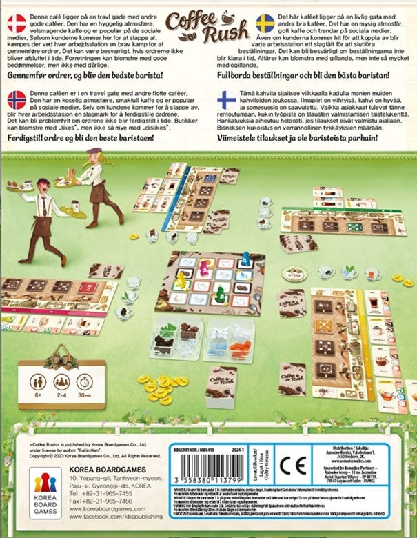 Spill Coffee Rush Nordic