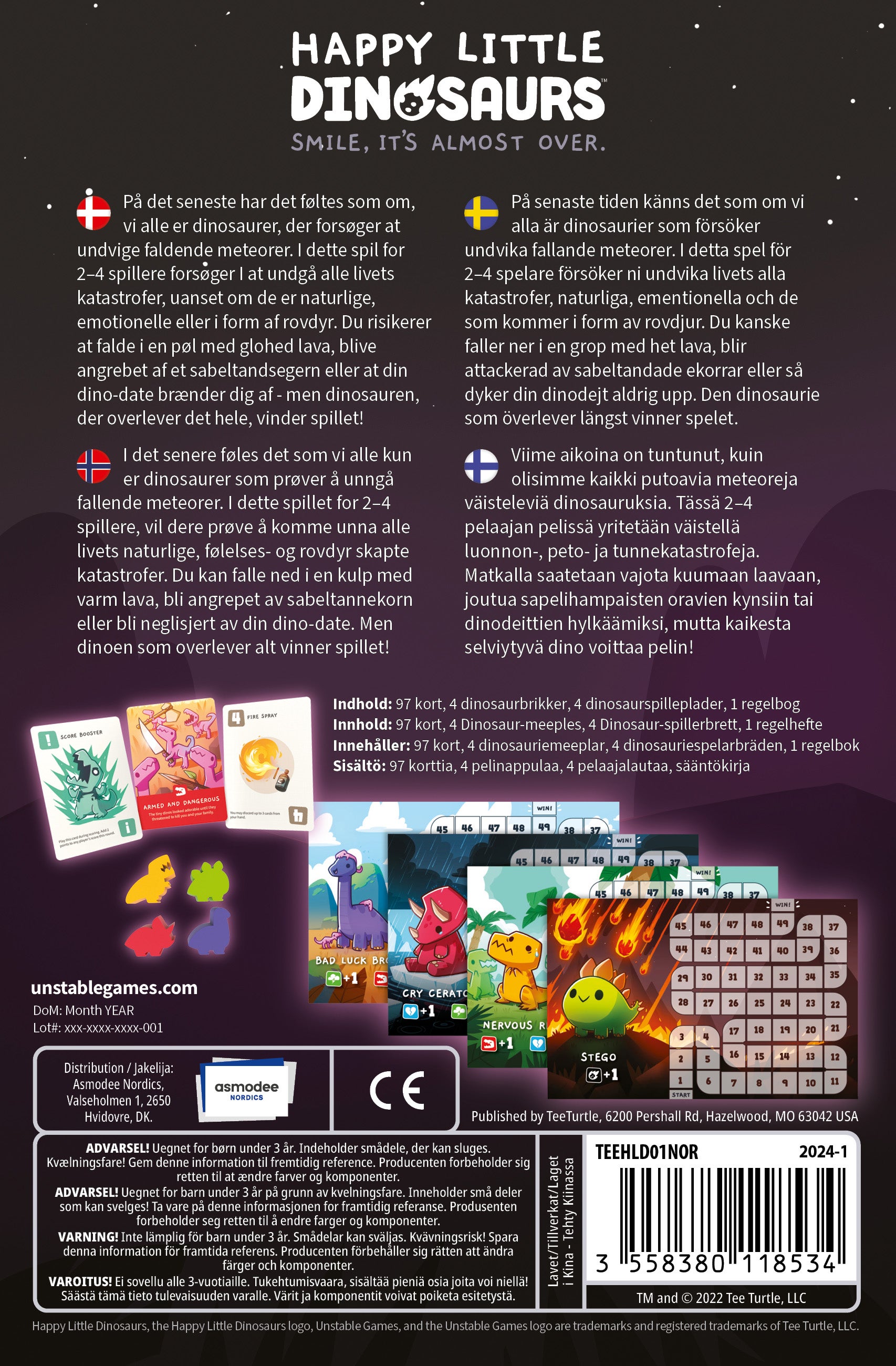 Spill Happy Little Dinosaurs Nordic