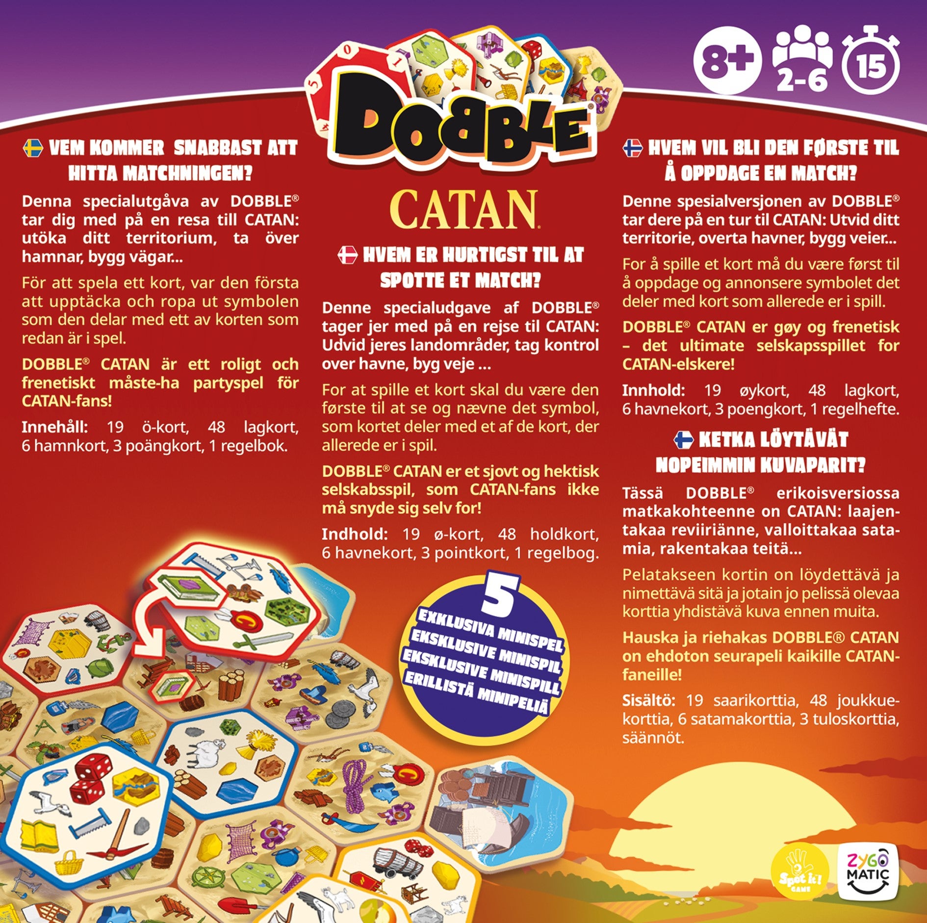 Spill Dobble Catan