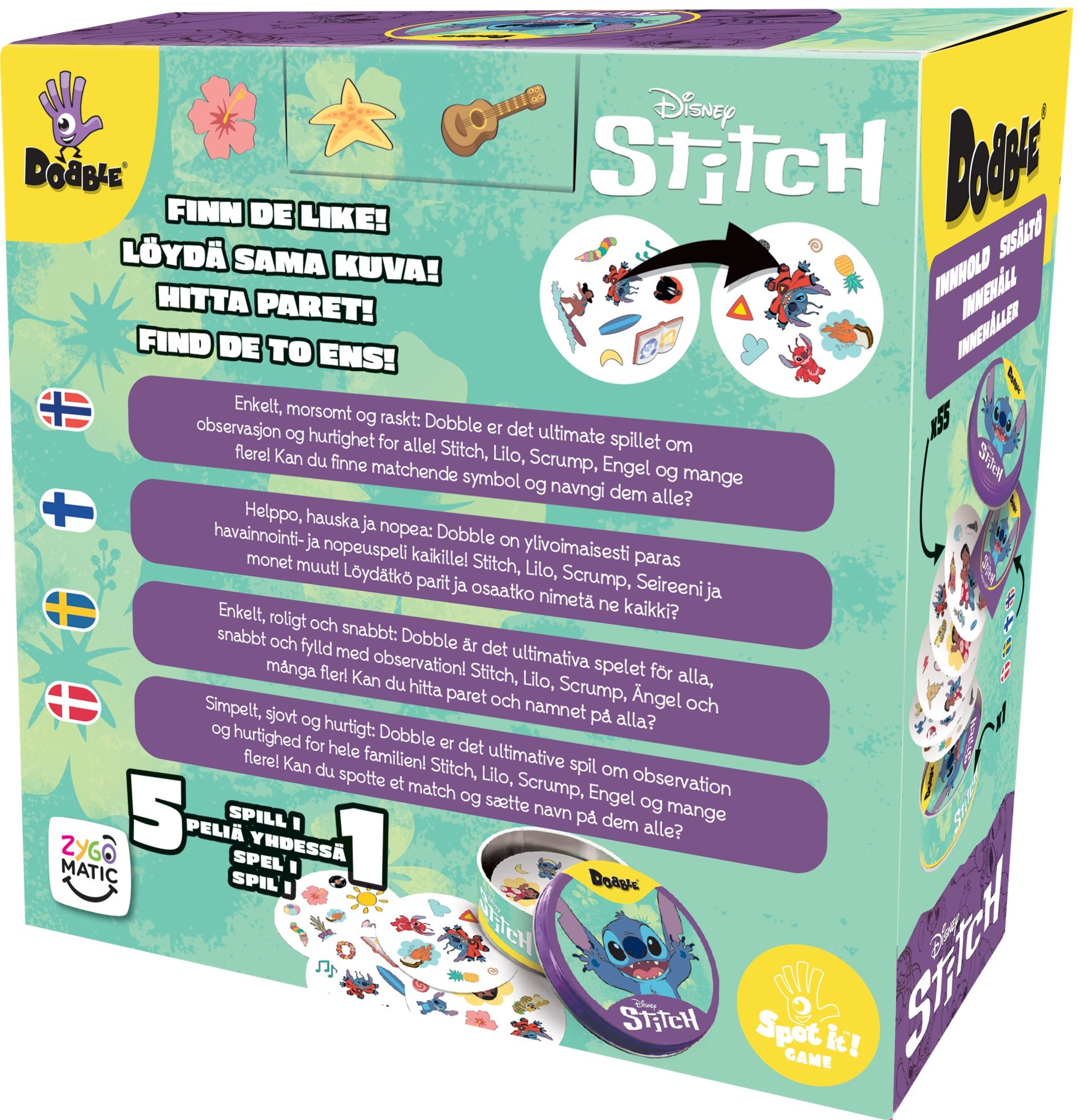 Spill Dobble Stitch Nordic