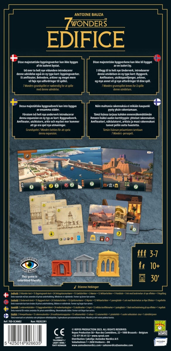 Spill 7 Wonders Edifice Nordics
