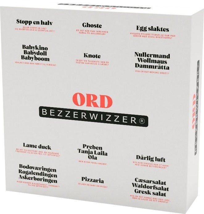 Spill Bezzerwizzer Ord No