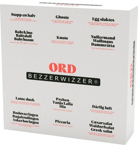 Spill Bezzerwizzer Ord No