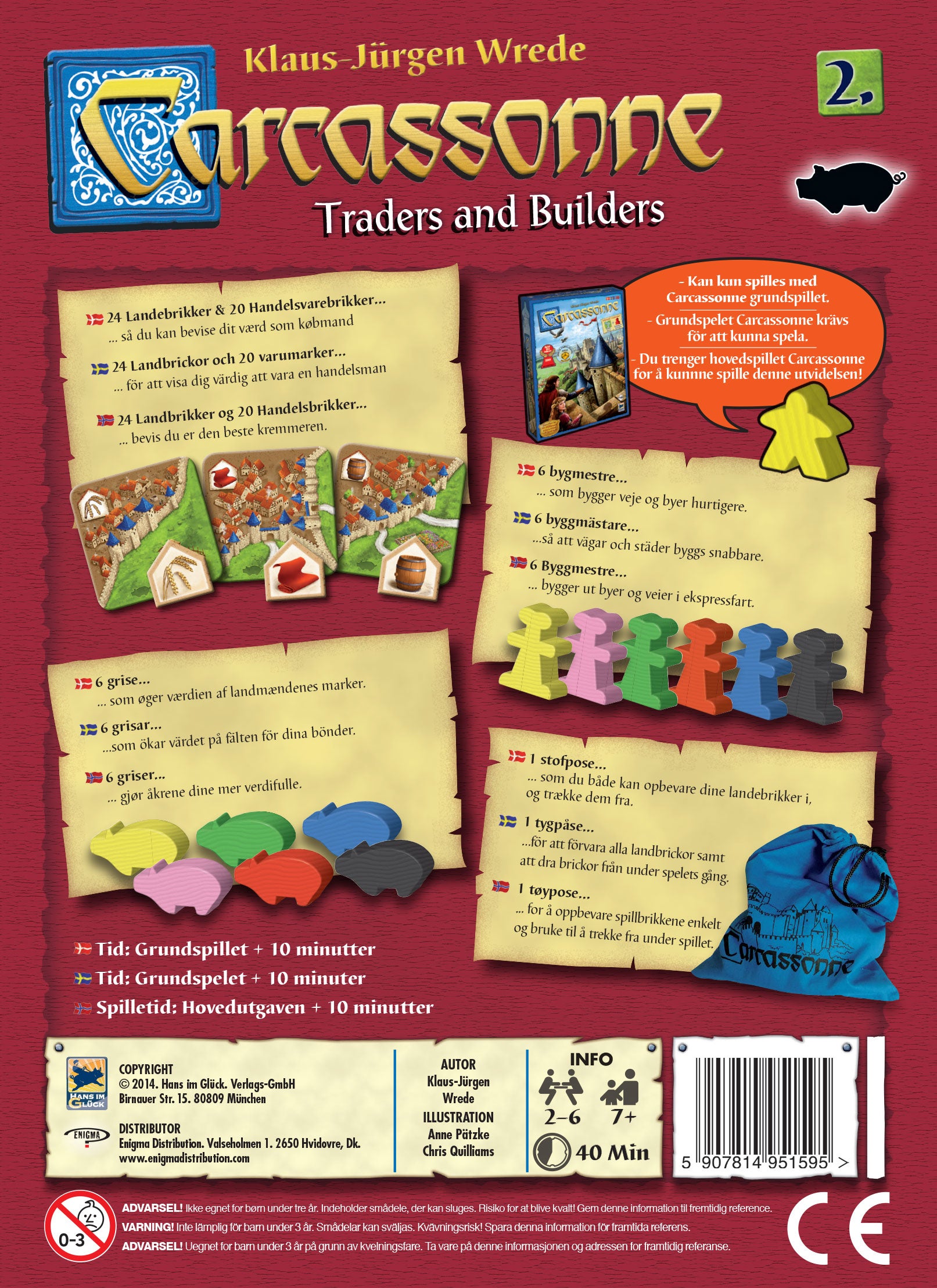 Spill Carcassonne 2 Traders And Builders