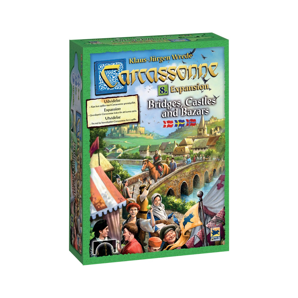 Spill Carcassonne 8 Castles And Bridges