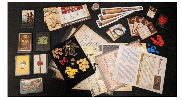 Spill Robinson Crusoe Treasure Chest