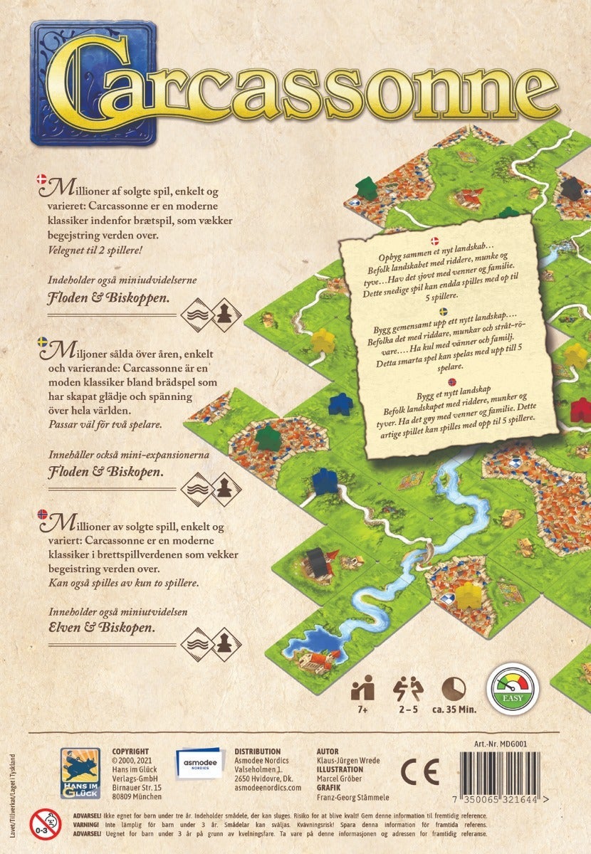 Spill Carcassonne