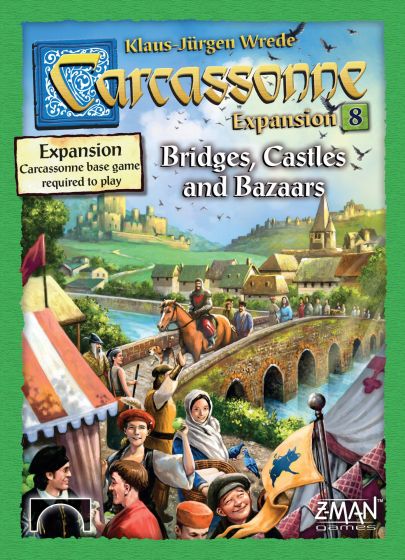 Spill Carcassonne Bridges Castles And Bazaars - Utvidelse 8