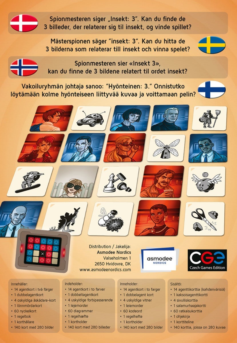 Spill Codenames Pictures Nordic