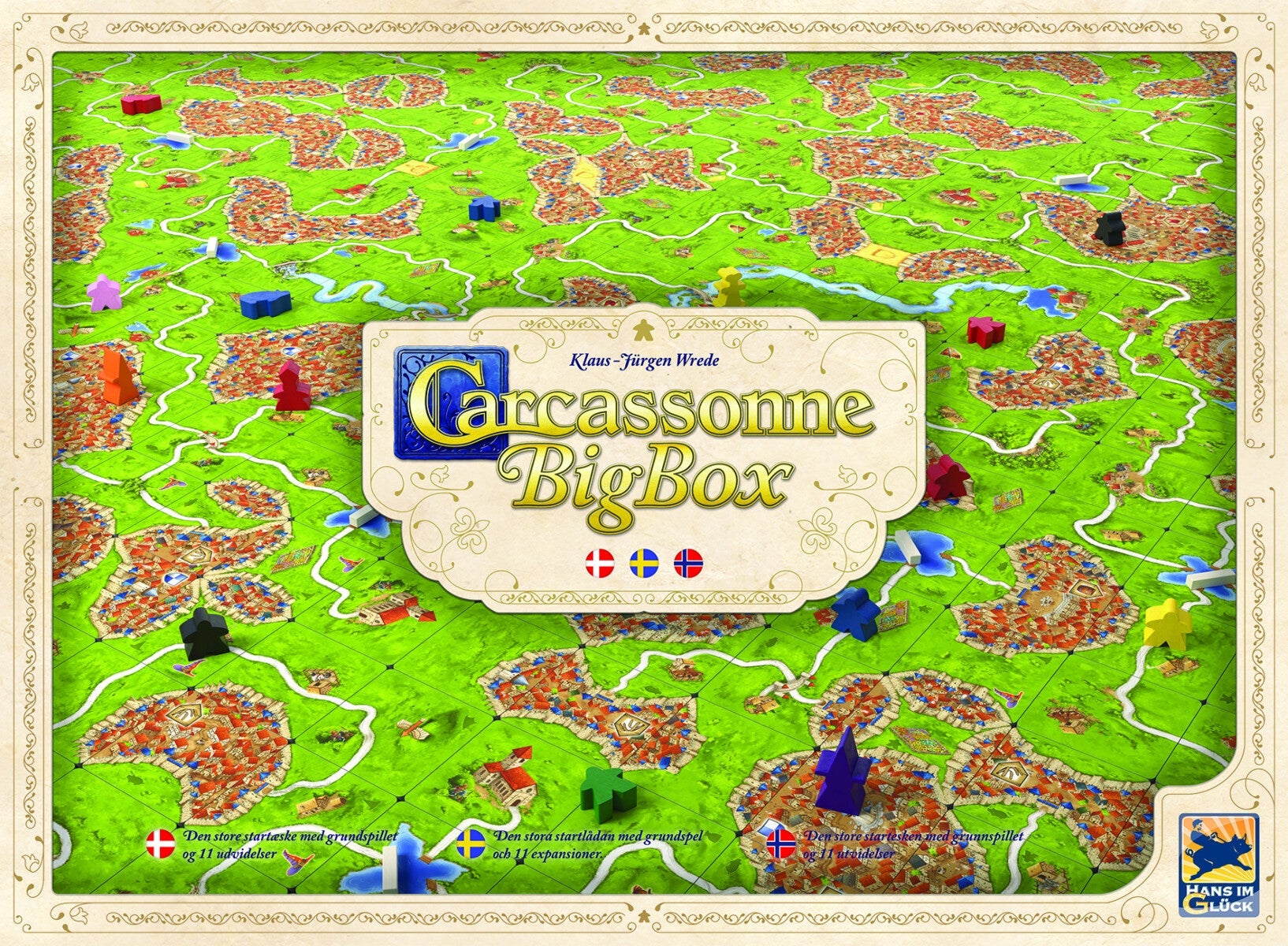 Spill Carcassonne Big Box Scandi