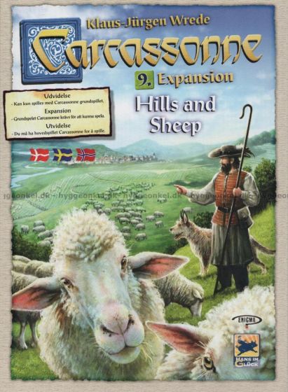 Spill Carcassonne Hills & Sheep - Utvidelse 9